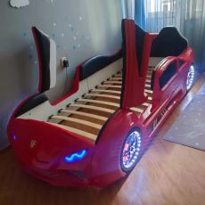 Дитяче ліжко машина Lamborghini Red 190х90 см